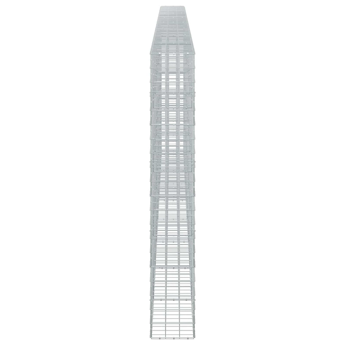 vidaXL Γκαμπιόν με σύρμα 5 mm και πλέγμα 10x10 cm 800x30x200 εκ