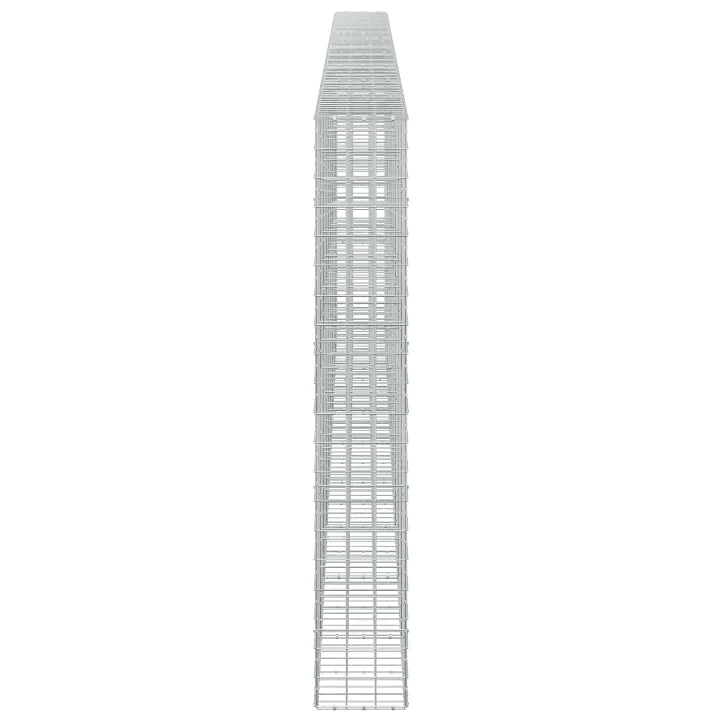 vidaXL Γκαμπιόν με σύρμα 5 mm και πλέγμα 10x10 cm 850x30x200 εκ