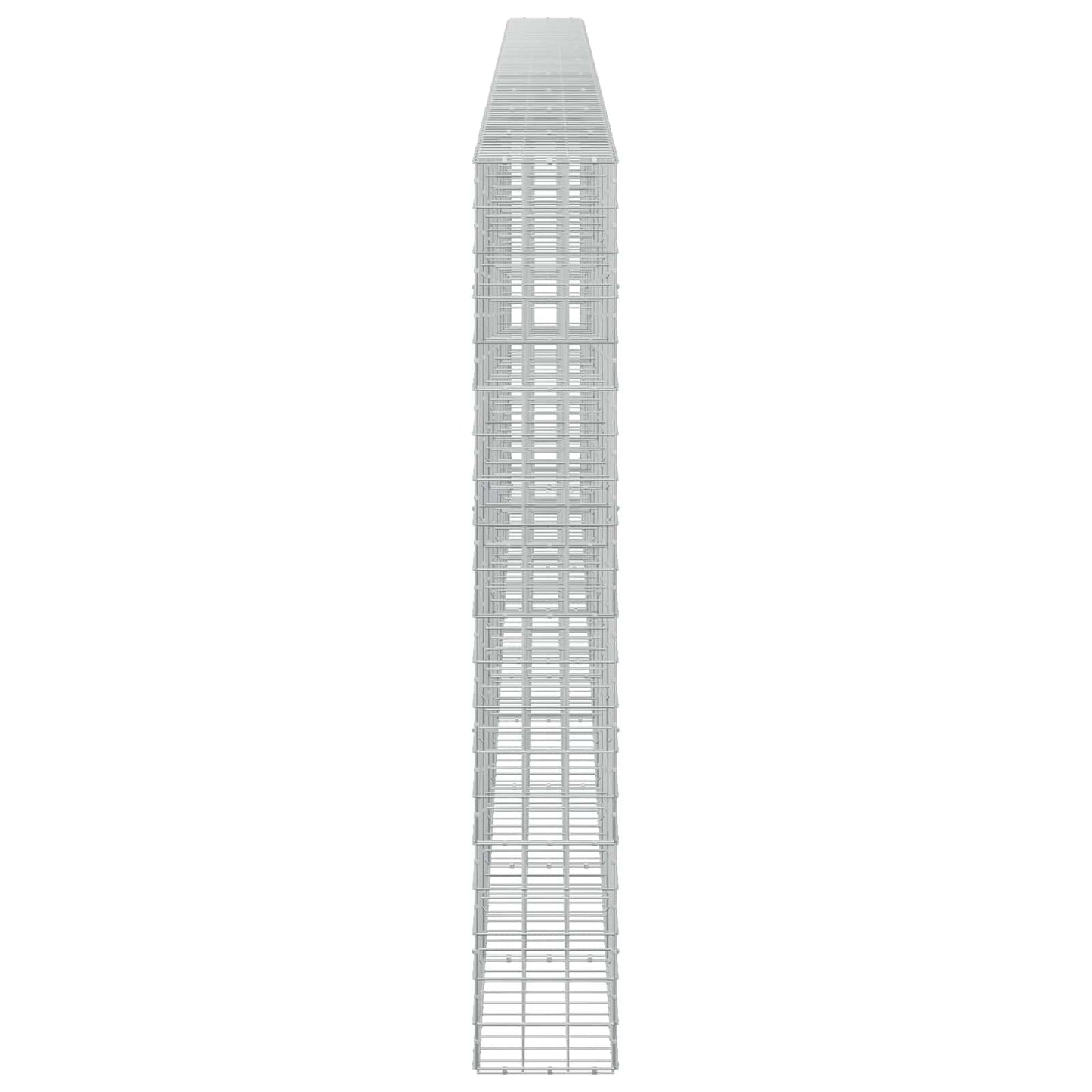 vidaXL Γκαμπιόν με σύρμα 5 mm και πλέγμα 10x10 cm 900x30x200 εκ