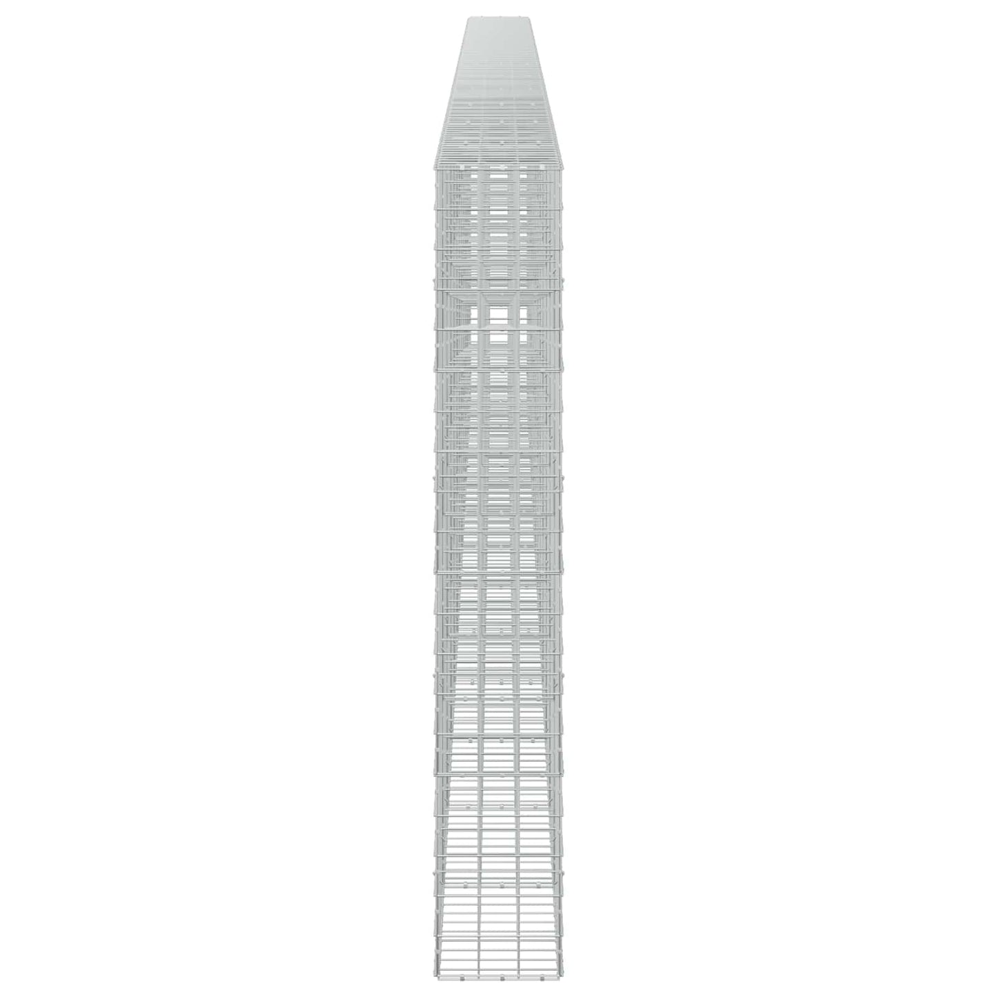 vidaXL Γκαμπιόν με σύρμα 5 mm και πλέγμα 10x10 cm 1200x30x200 εκ