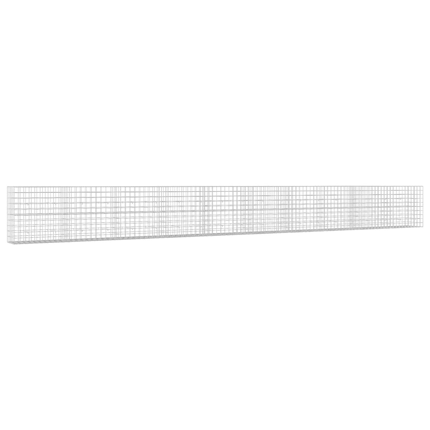 vidaXL Γκαμπιόν με σύρμα 5 mm και πλέγμα 10x10 cm 1000x50x100 εκ.