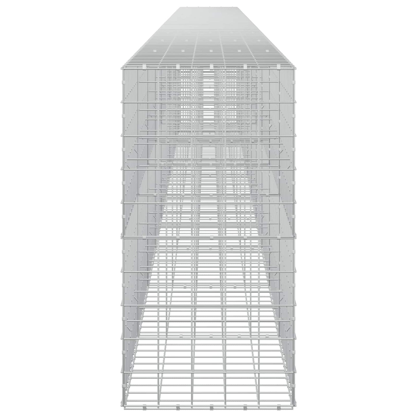 vidaXL Γκαμπιόν με σύρμα 5 mm και πλέγμα 10x10 cm 1000x50x100 εκ.
