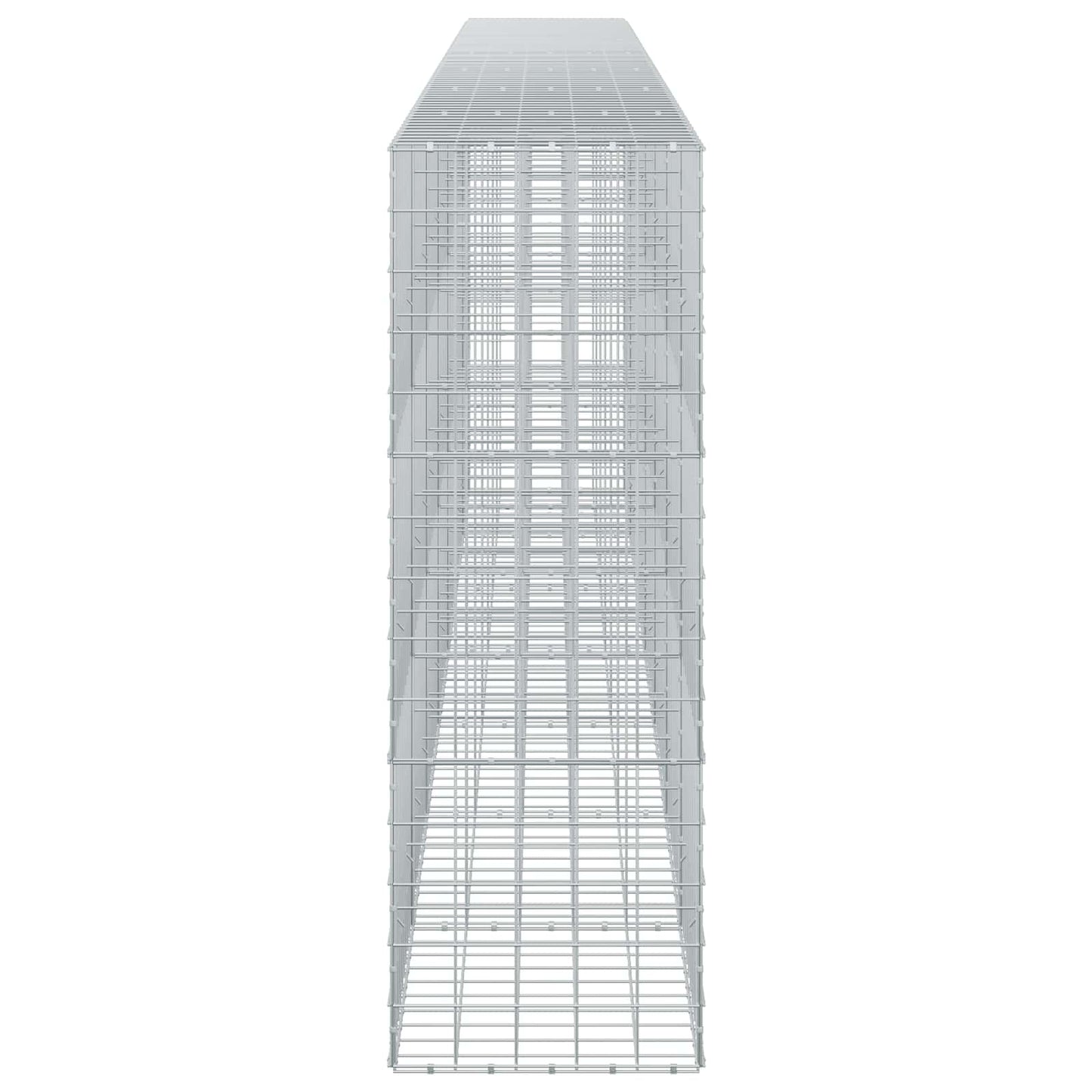 vidaXL Γκαμπιόν με σύρμα 5 mm και πλέγμα 10x10 cm 700x50x150 εκ.