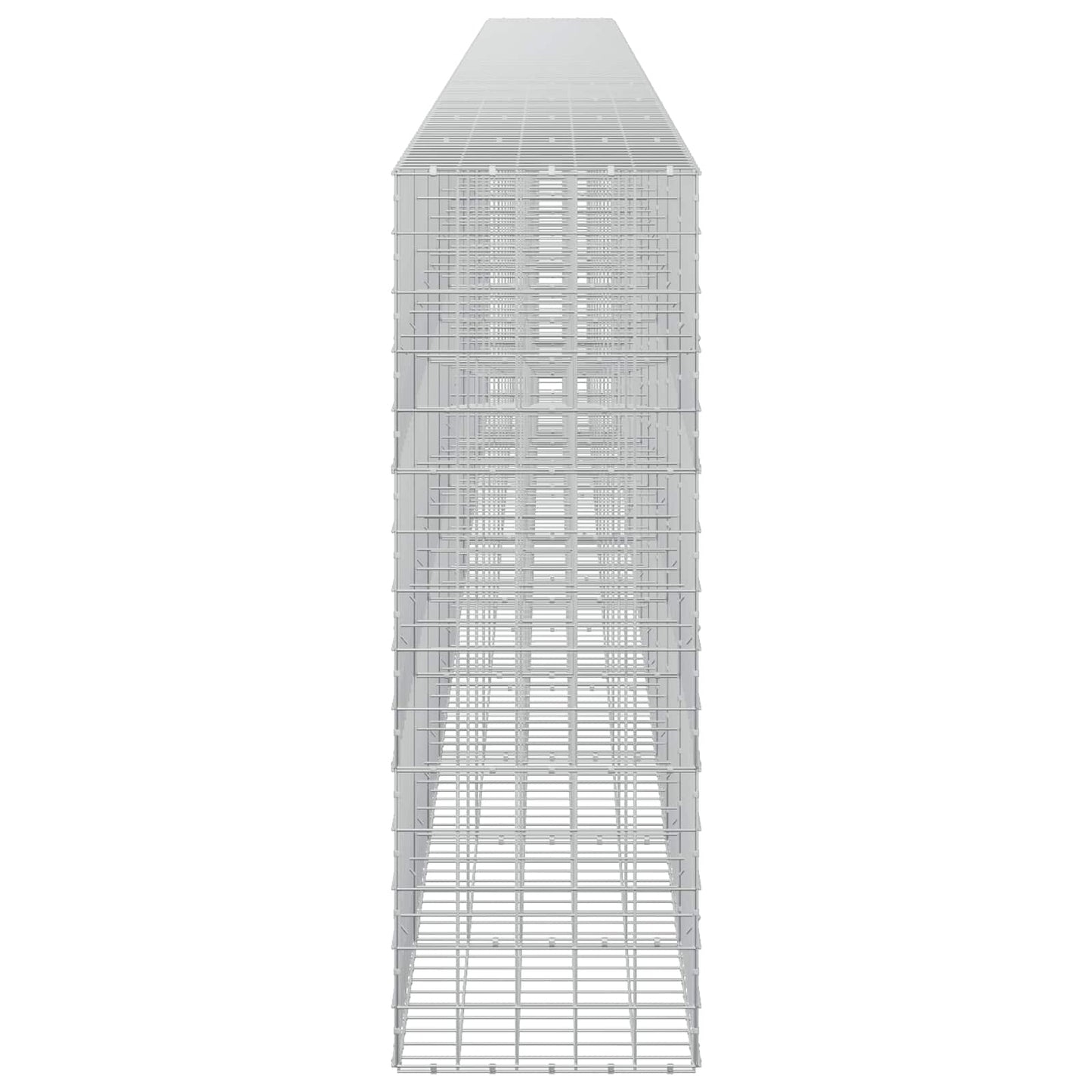 vidaXL Γκαμπιόν με σύρμα 5 mm και πλέγμα 10x10 cm 1150x50x150 εκ