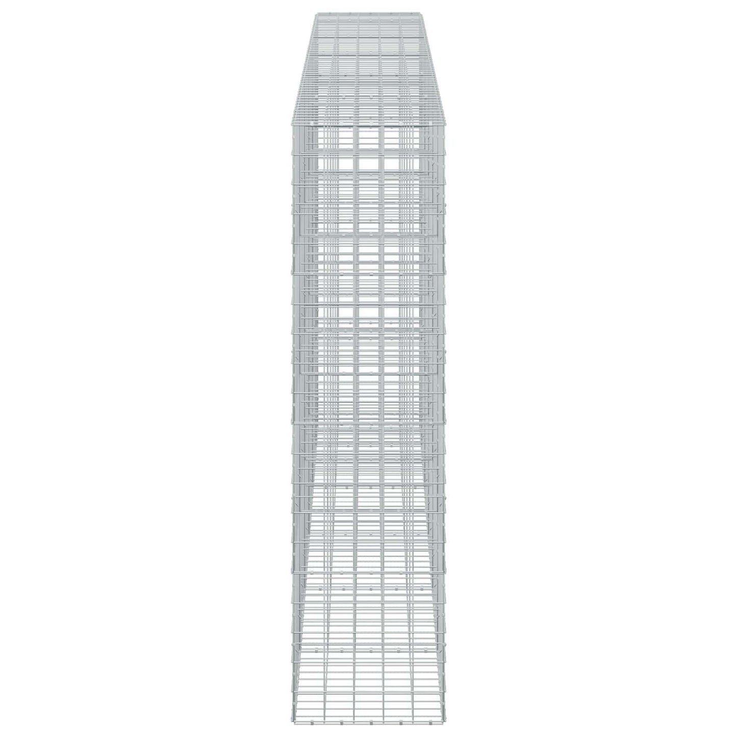 vidaXL Γκαμπιόν με σύρμα 5 mm και πλέγμα 10x10 cm 550x50x200 εκ.