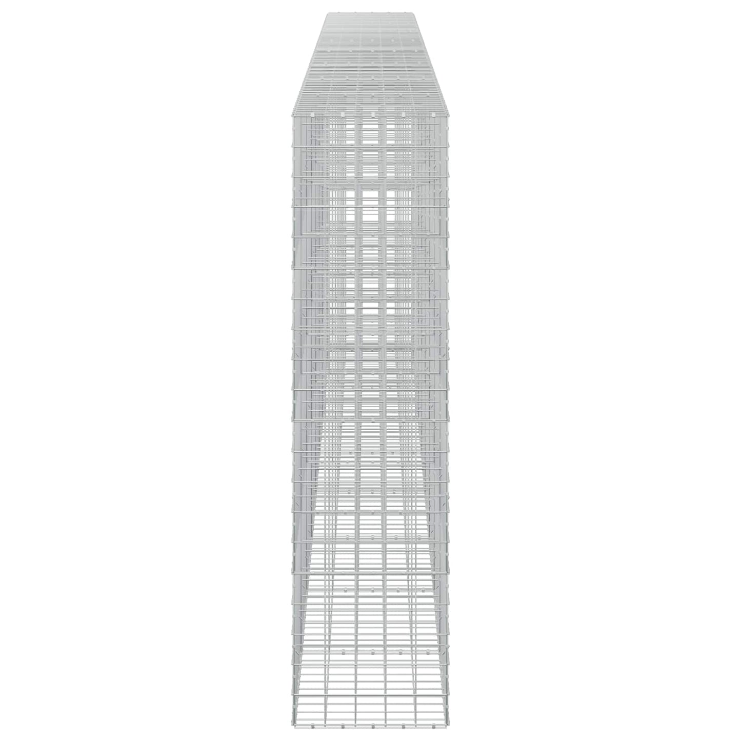 vidaXL Γκαμπιόν με σύρμα 5 mm και πλέγμα 10x10 cm 850x50x200 εκ