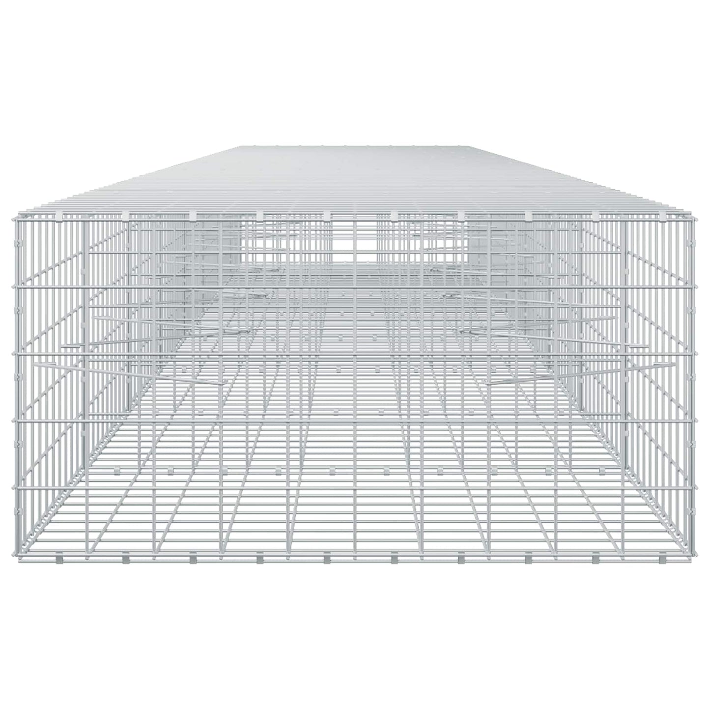 vidaXL Γκαμπιόν με σύρμα 5 mm και πλέγμα 10x10 cm 800x100x50 εκ.