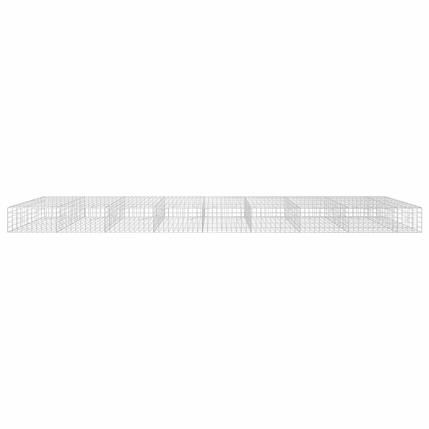 vidaXL Γκαμπιόν με σύρμα 5 mm και πλέγμα 10x10 cm 850x100x50 εκ.
