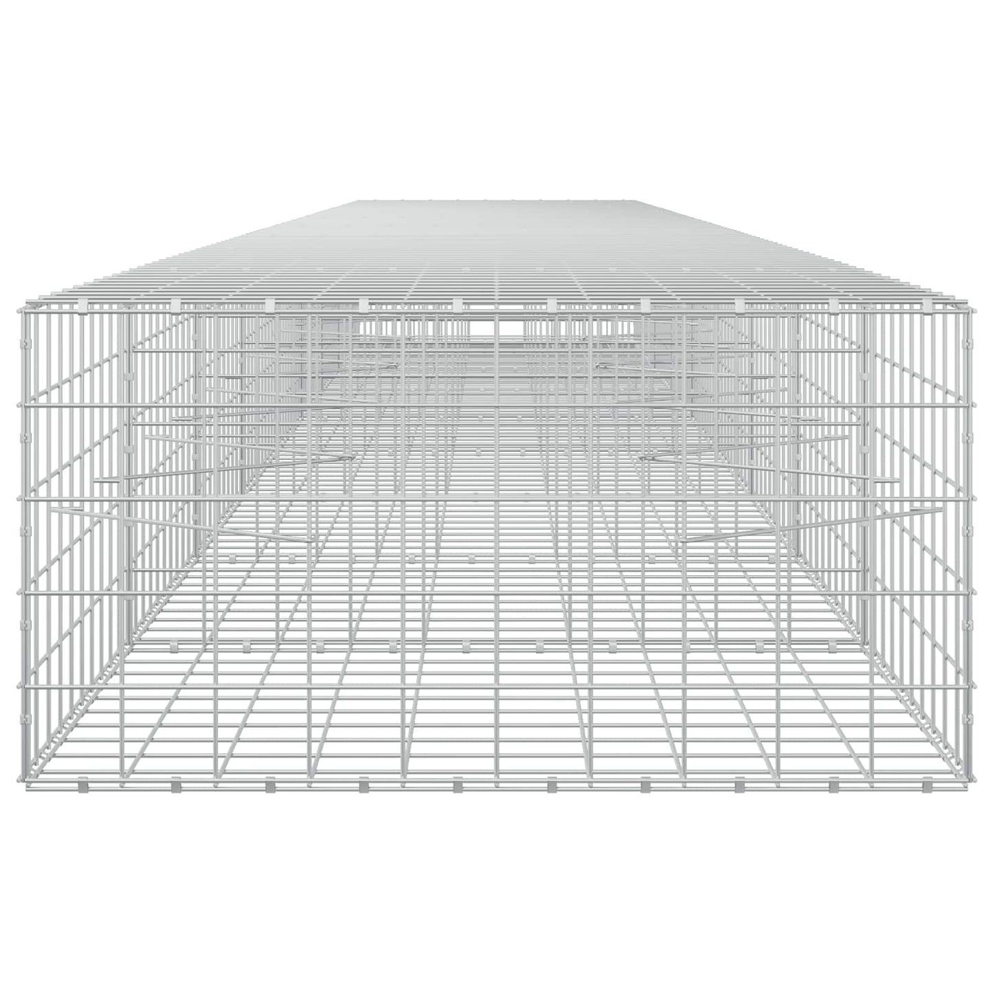 vidaXL Γκαμπιόν με σύρμα 5 mm και πλέγμα 10x10 cm 850x100x50 εκ.