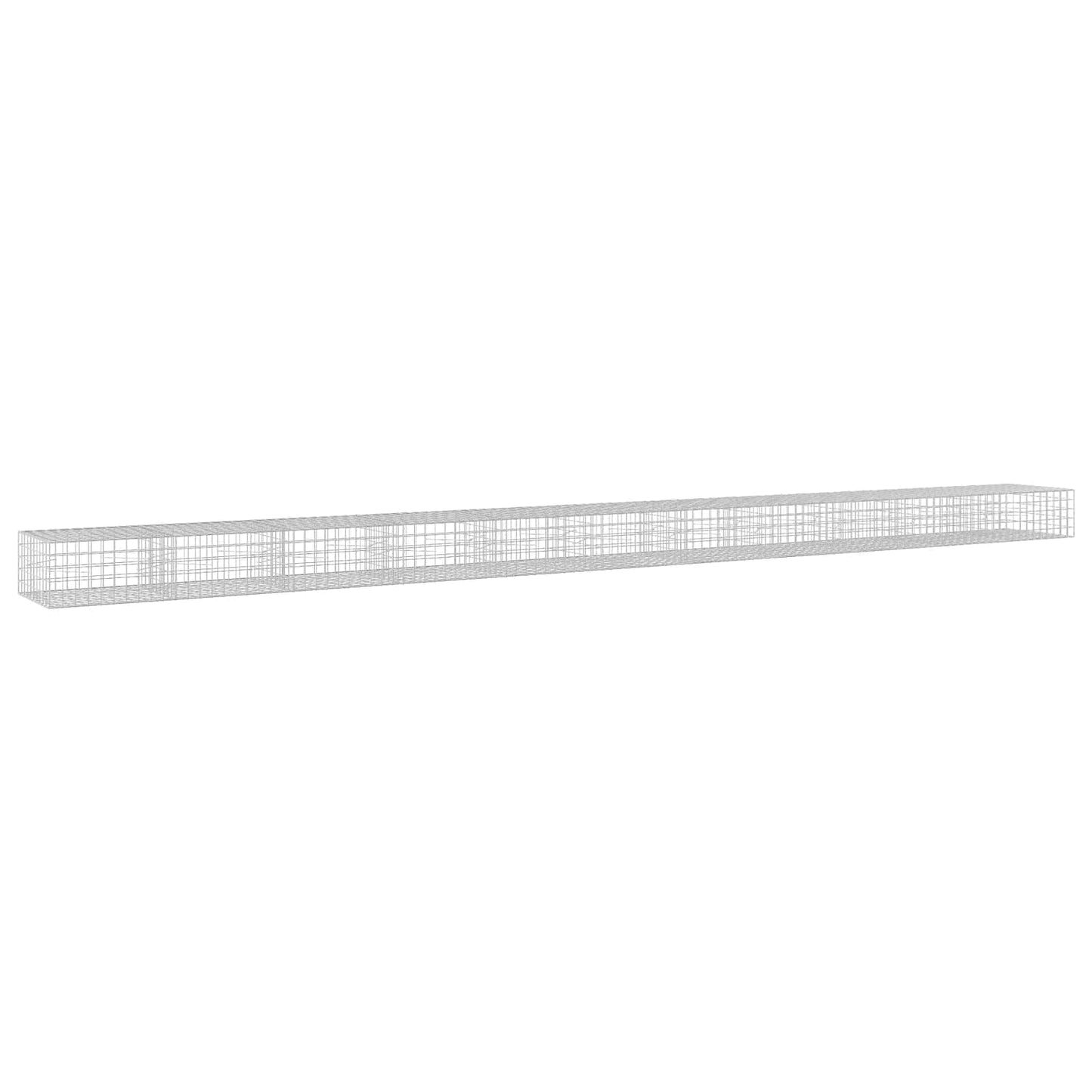 vidaXL Γκαμπιόν με σύρμα 5 mm και πλέγμα 10x10 cm 1100x100x50 εκ