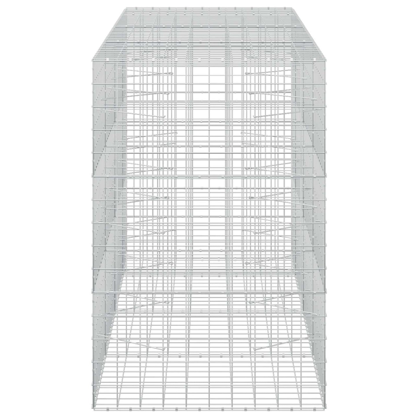 vidaXL Γκαμπιόν με σύρμα 5 mm και πλέγμα 10x10 cm 350x100x150 εκ.