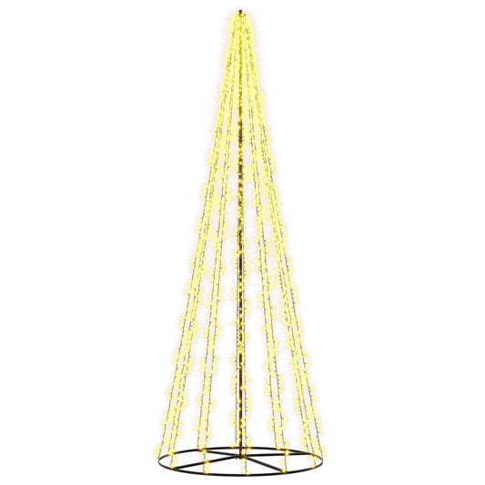 vidaXL LED Χριστουγεννιάτικο Δέντρο 385 εκ. 2460 LED Θερμό λευκό