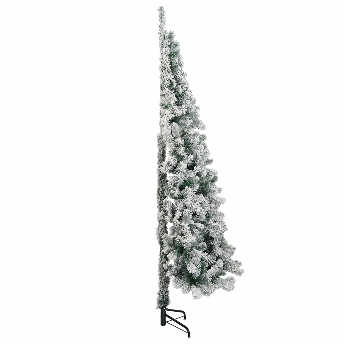vidaXL Τεχνητό Χριστουγεννιάτικο Δέντρο 210 εκ. PVC και Ατσάλι