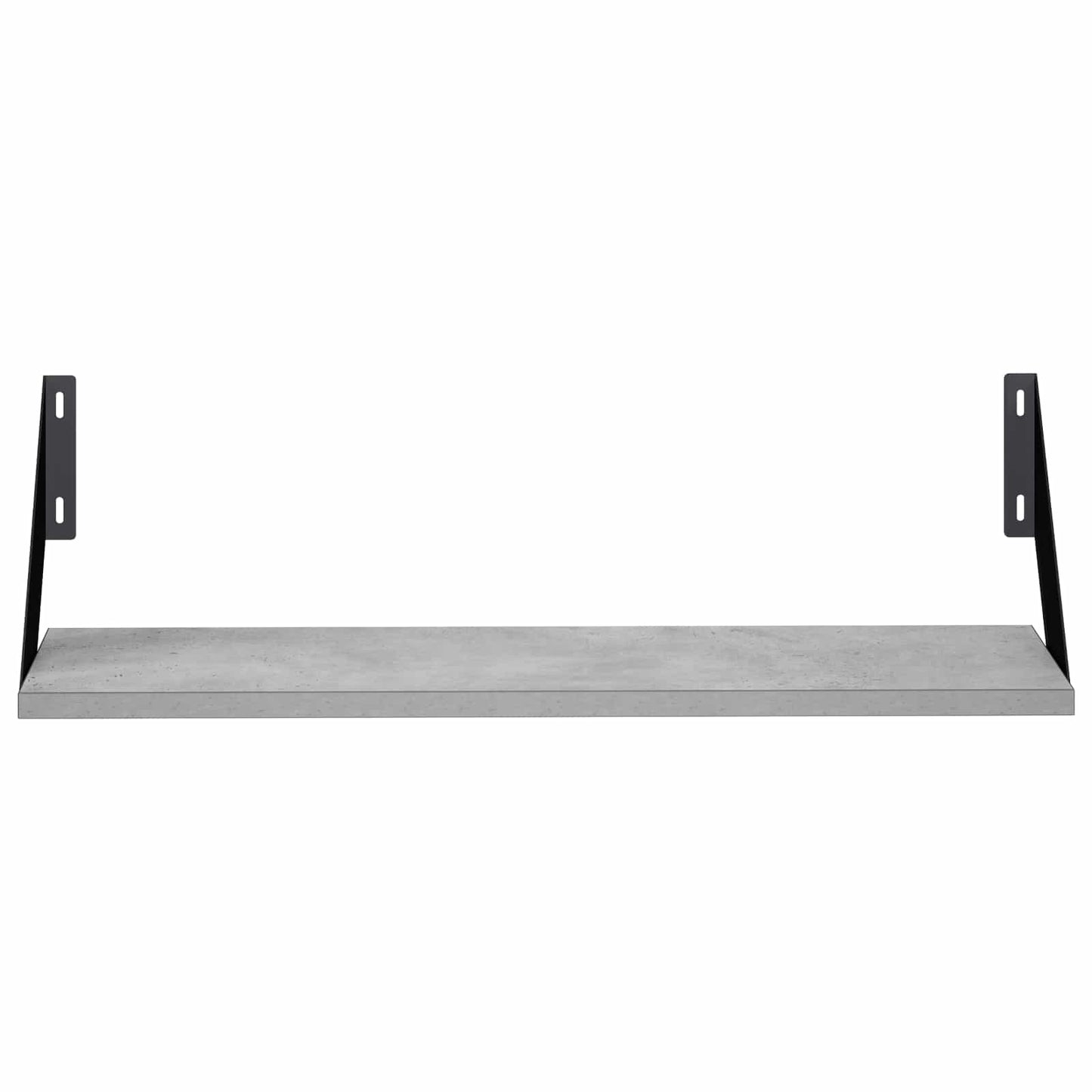 vidaXL Ράφια Τοίχου 4 τμχ. Γκρι Σκυροδέματος 60 x 20 x 17 cm