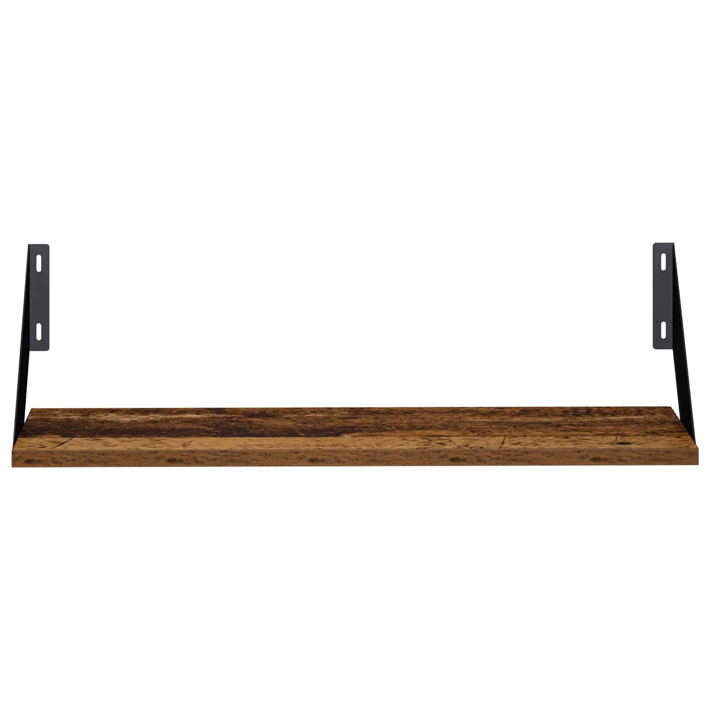vidaXL Ράφια Τοίχου 4 τμχ. Παλαιωμένο ξύλο 60 x 20 x 17 cm