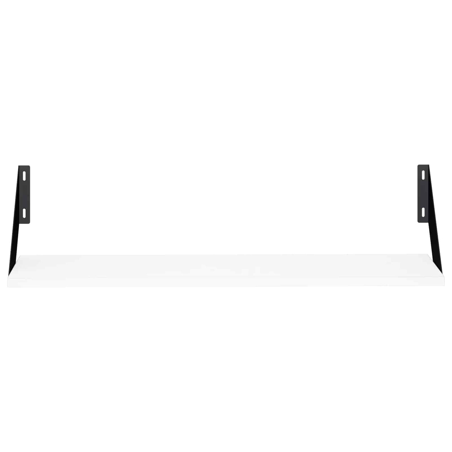 vidaXL Ράφια Τοίχου 4 τμχ. Λευκό 70 x 20 x 17 cm