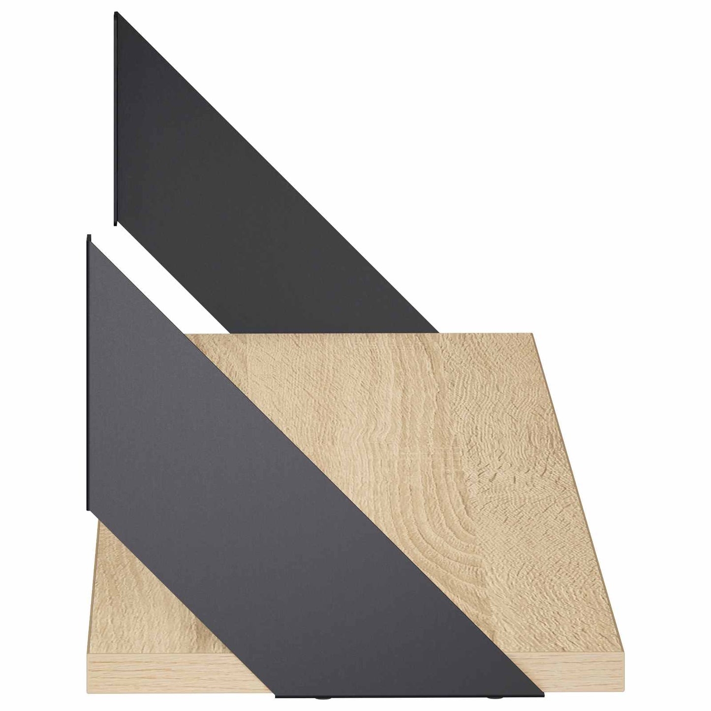 vidaXL Ράφια Τοίχου 4 τμχ. Sonoma Δρυς 70 x 20 x 17 cm