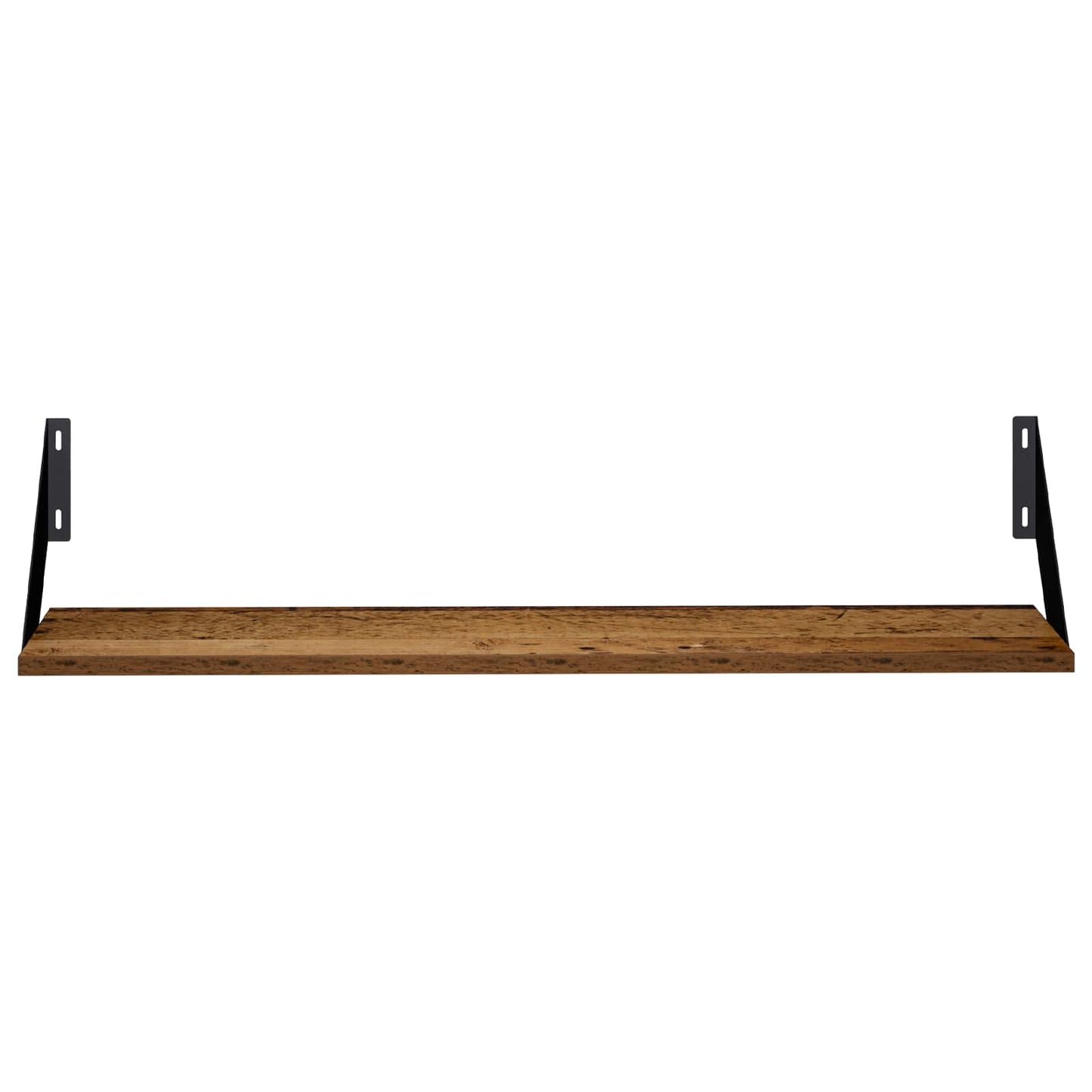 vidaXL Ράφια Τοίχου 4 τμχ. Παλαιωμένο ξύλο 80 x 20 x 17 cm