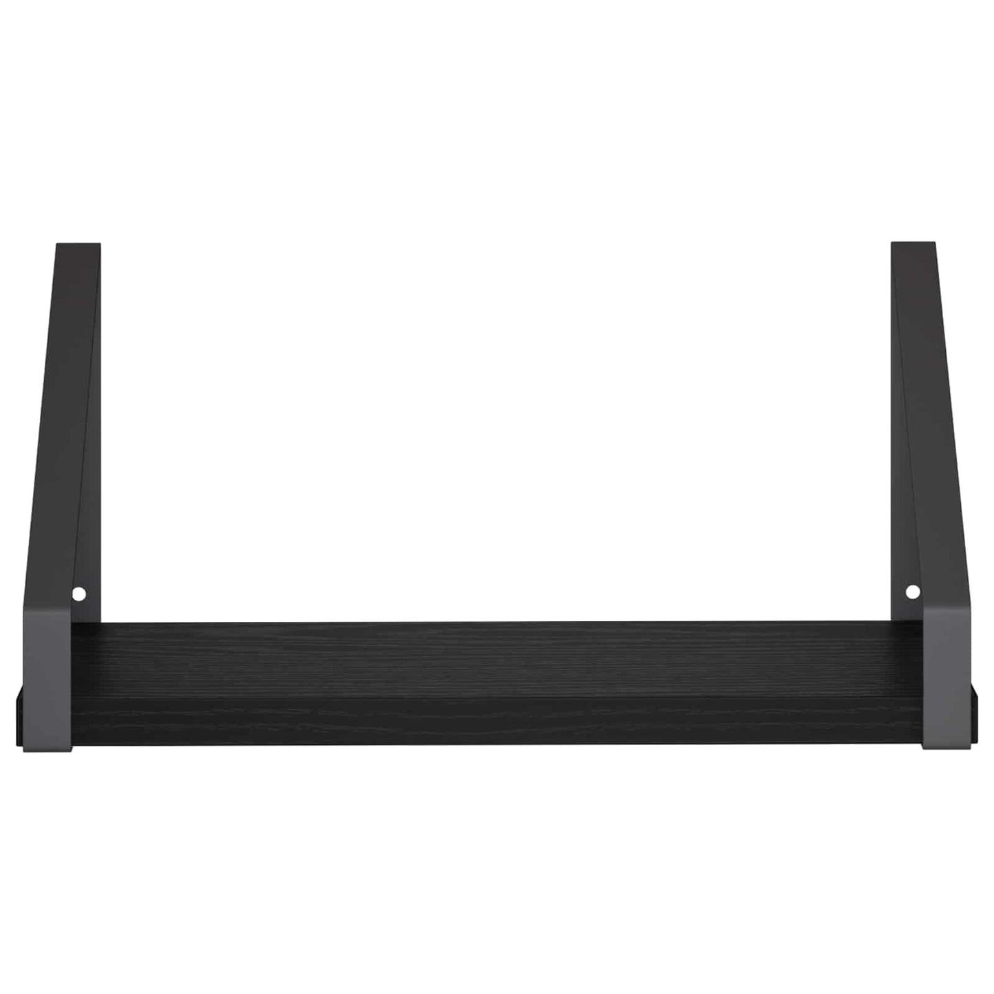vidaXL Ράφια Τοίχου 2 τμχ. Μαύρη Δρυς 30 x 16 x 15,5 cm