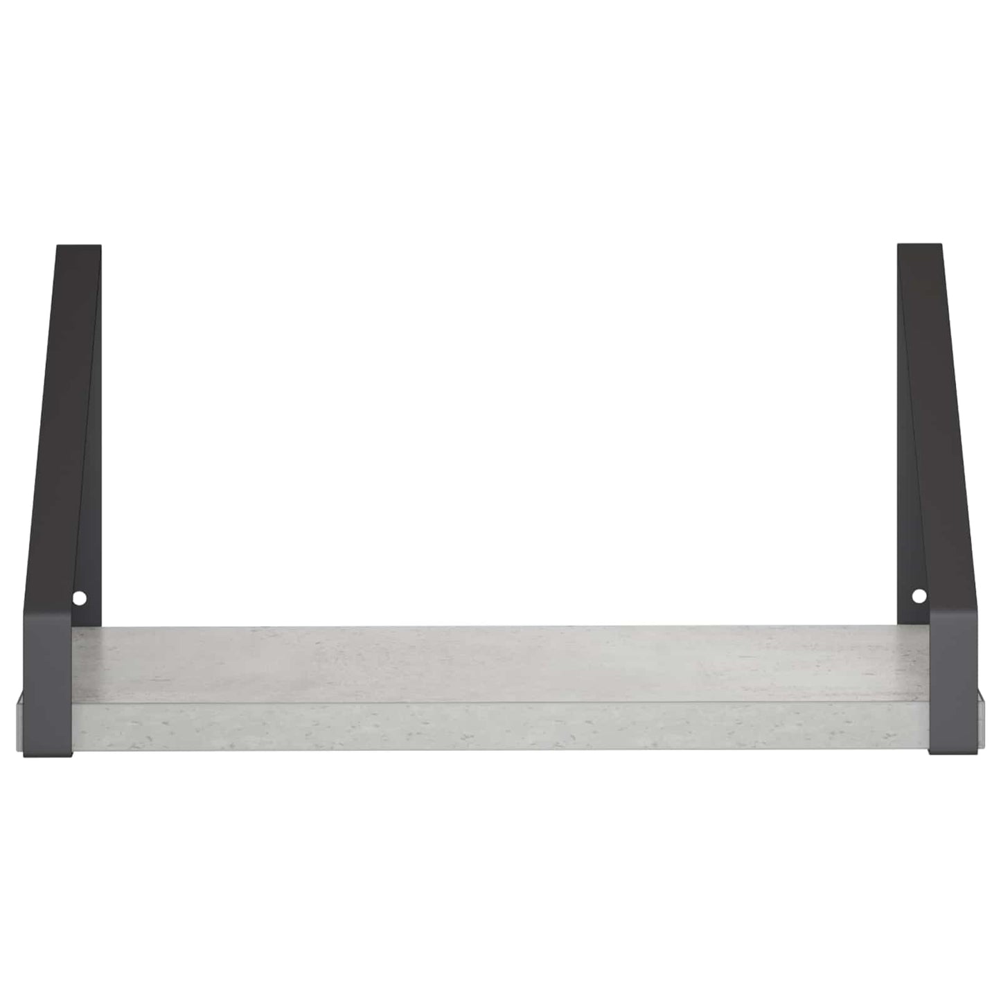 vidaXL Ράφια Τοίχου 2 τμχ. Γκρι Σκυροδέματος 30 x 16 x 15,5 cm