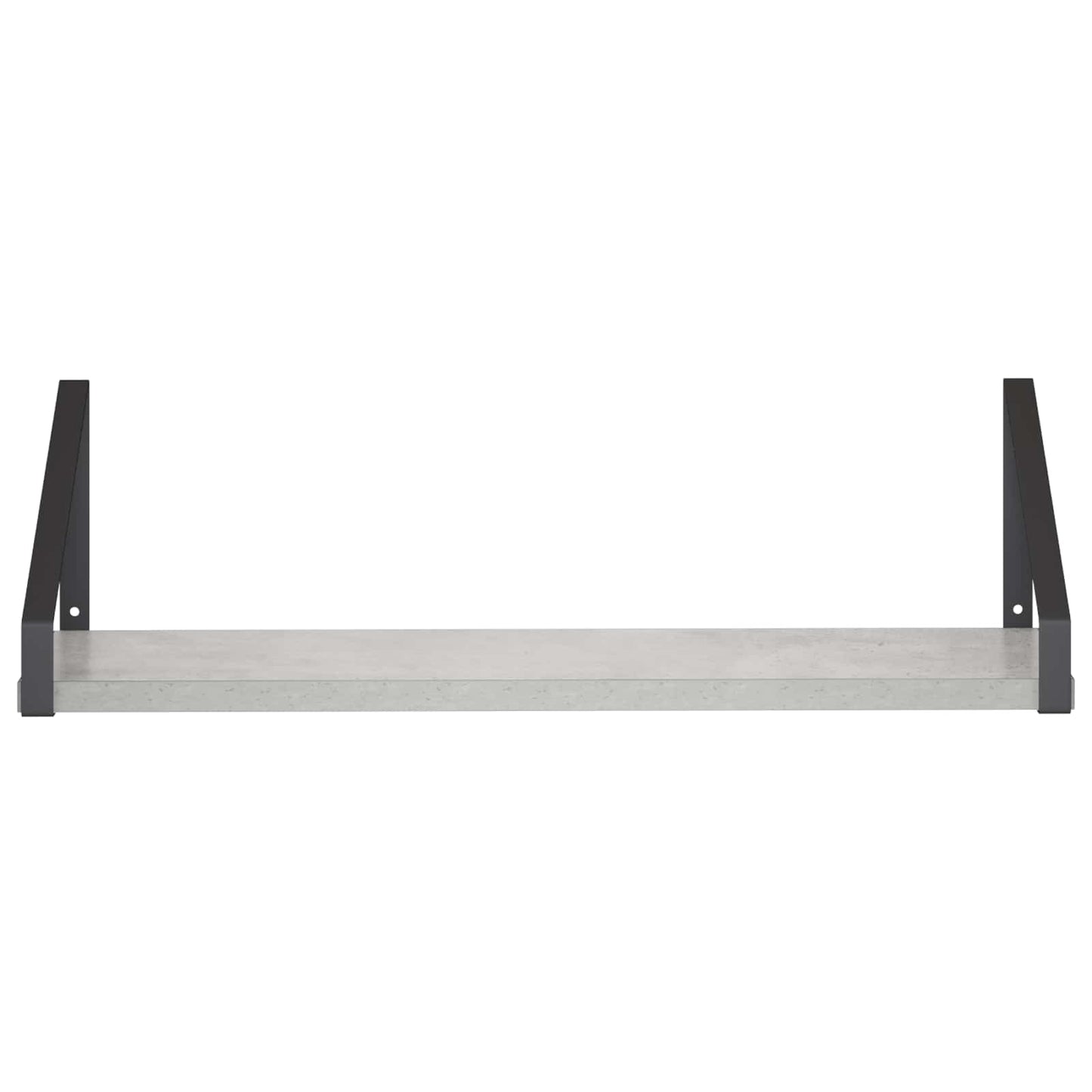 vidaXL Ράφια Τοίχου 2 τμχ. Γκρι Σκυροδέματος 50 x 16 x 15,5 cm