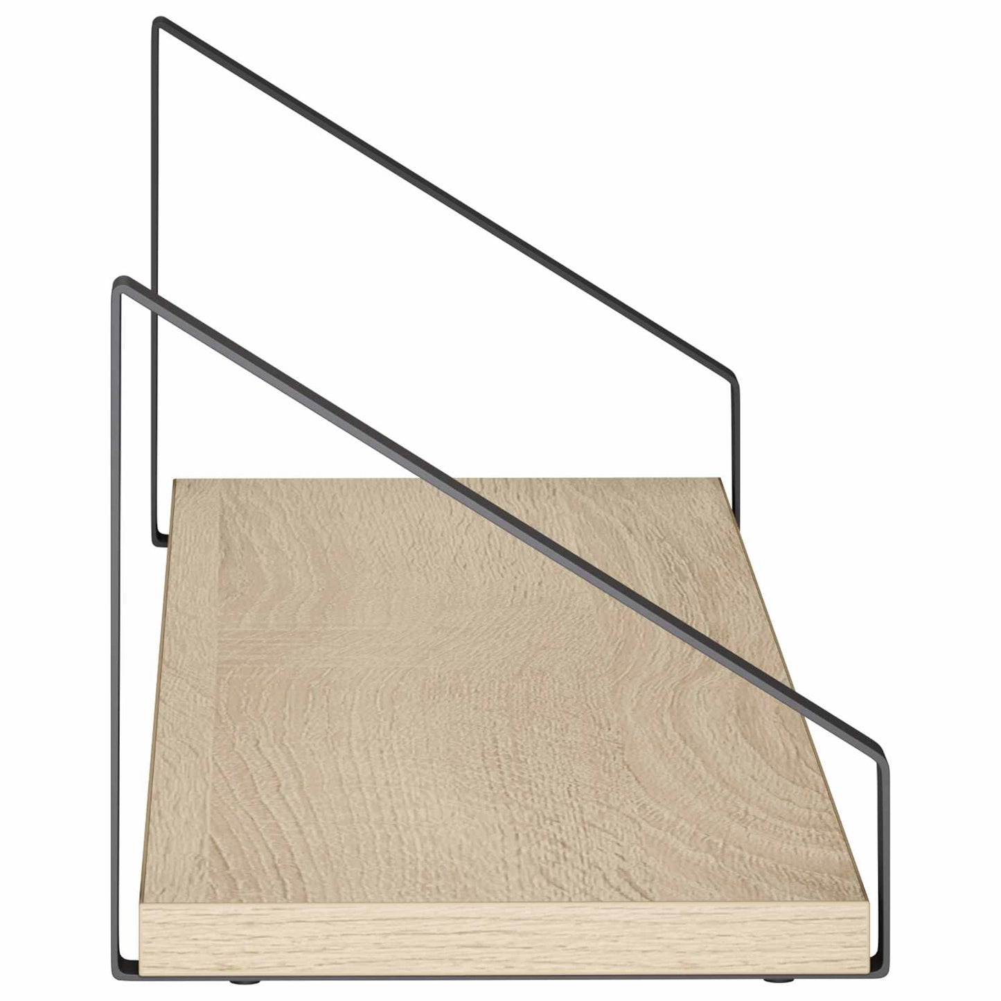 vidaXL Ράφια Τοίχου 4 τμχ. Sonoma Δρυς 60 x 16 x 15,5 cm