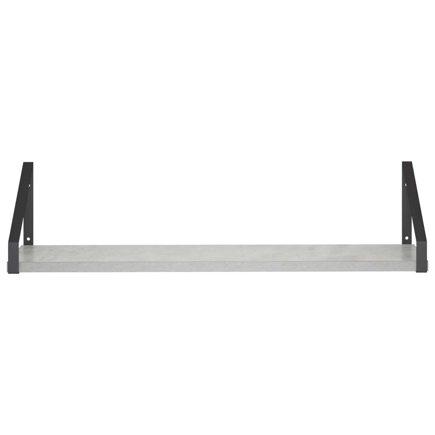 vidaXL Ράφια Τοίχου 4 τμχ. Γκρι Σκυροδέματος 60 x 16 x 15,5 cm