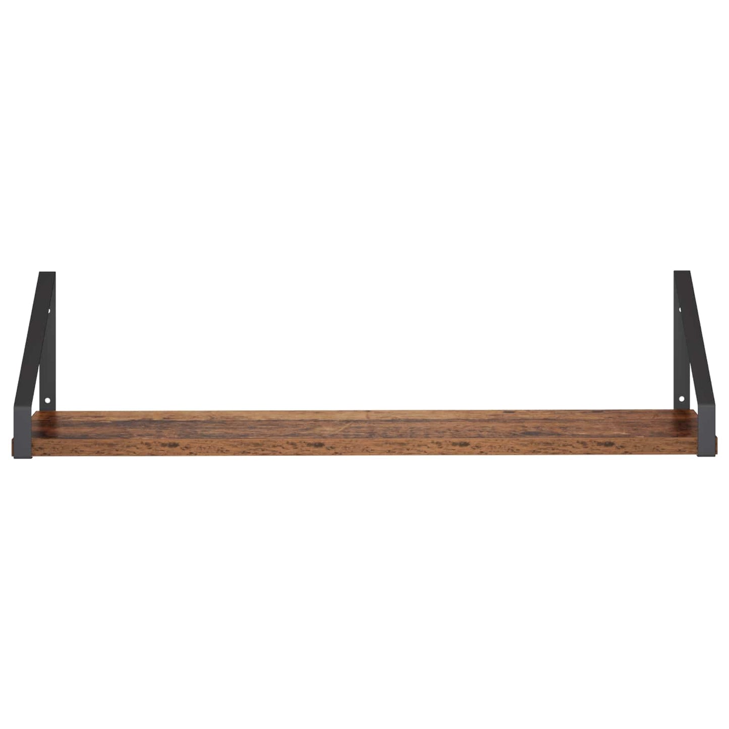 vidaXL Ράφια Τοίχου 2 τμχ. Παλαιωμένο ξύλο 60 x 16 x 15,5 cm