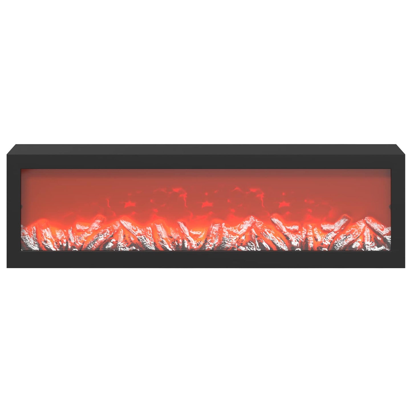 vidaXL Ηλεκτρικό τζάκι Παλαιωμένο ξύλο 150 x 30 x 50 cm