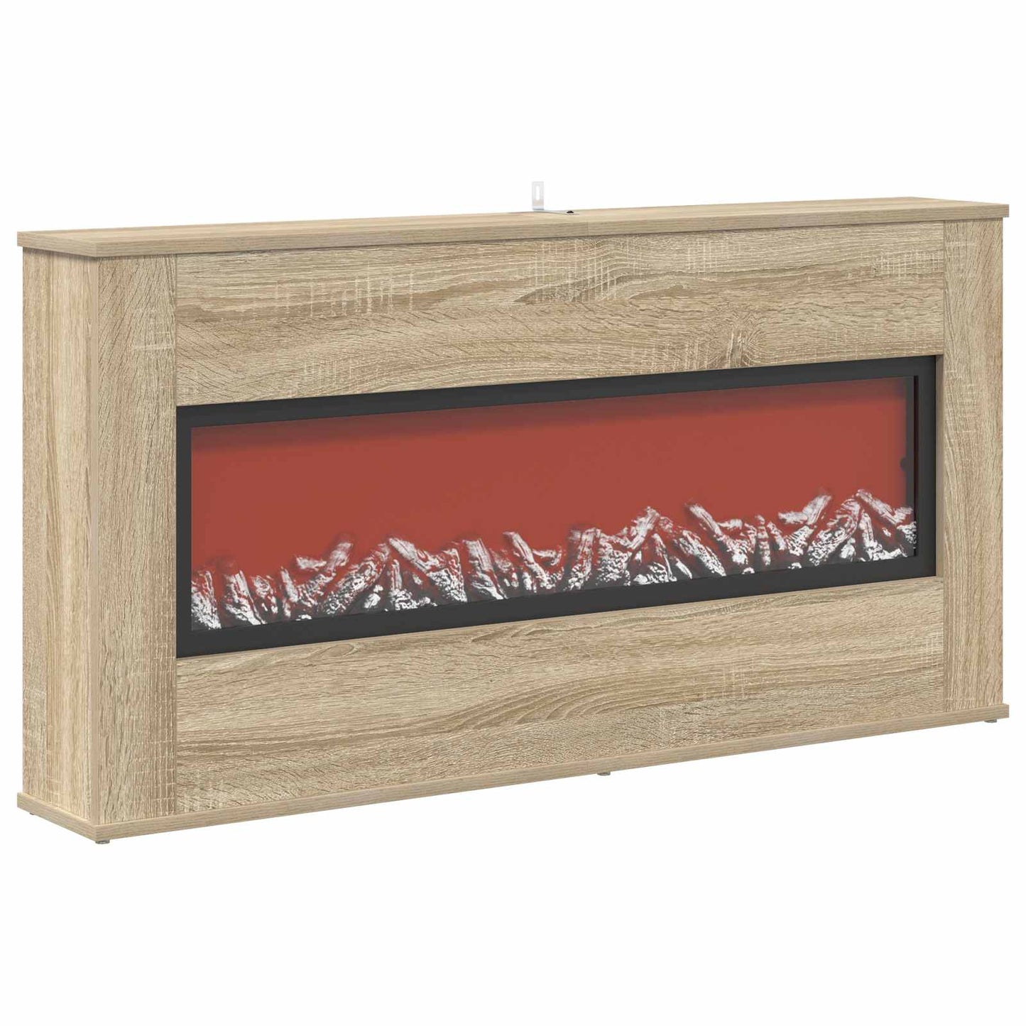 vidaXL Ηλεκτρικό τζάκι Sonoma 114 x 18 x 58,5 cm Επεξεργασμένο ξύλο