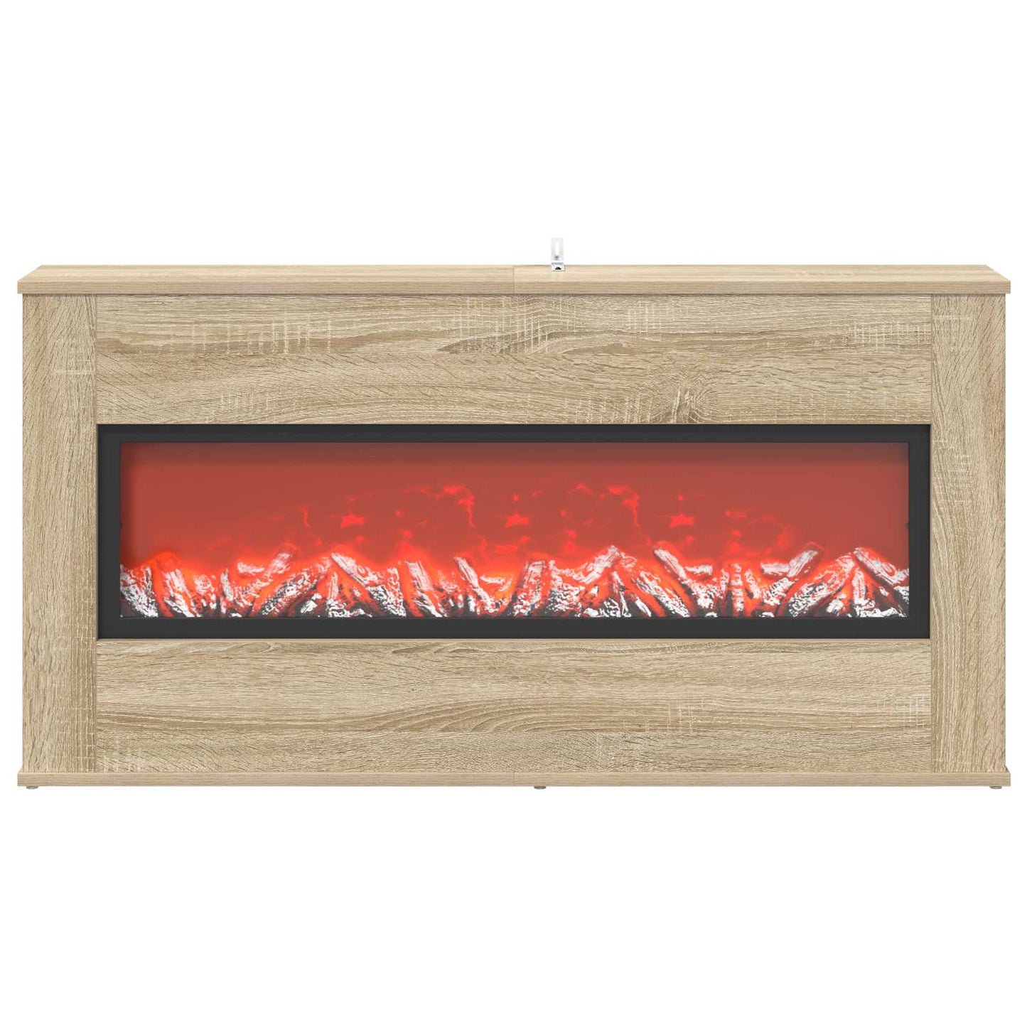 vidaXL Ηλεκτρικό τζάκι Sonoma 114 x 18 x 58,5 cm Επεξεργασμένο ξύλο