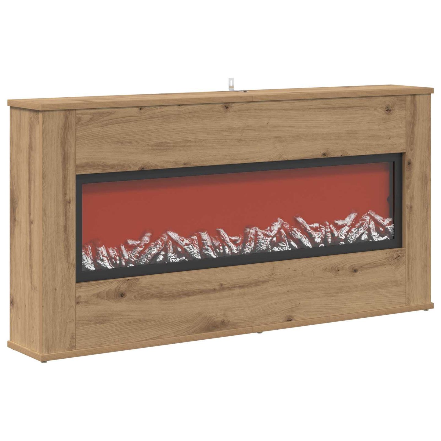 vidaXL Ηλεκτρικό τζάκι Artisan Δρυς 114 x 18 x 58,5 cm