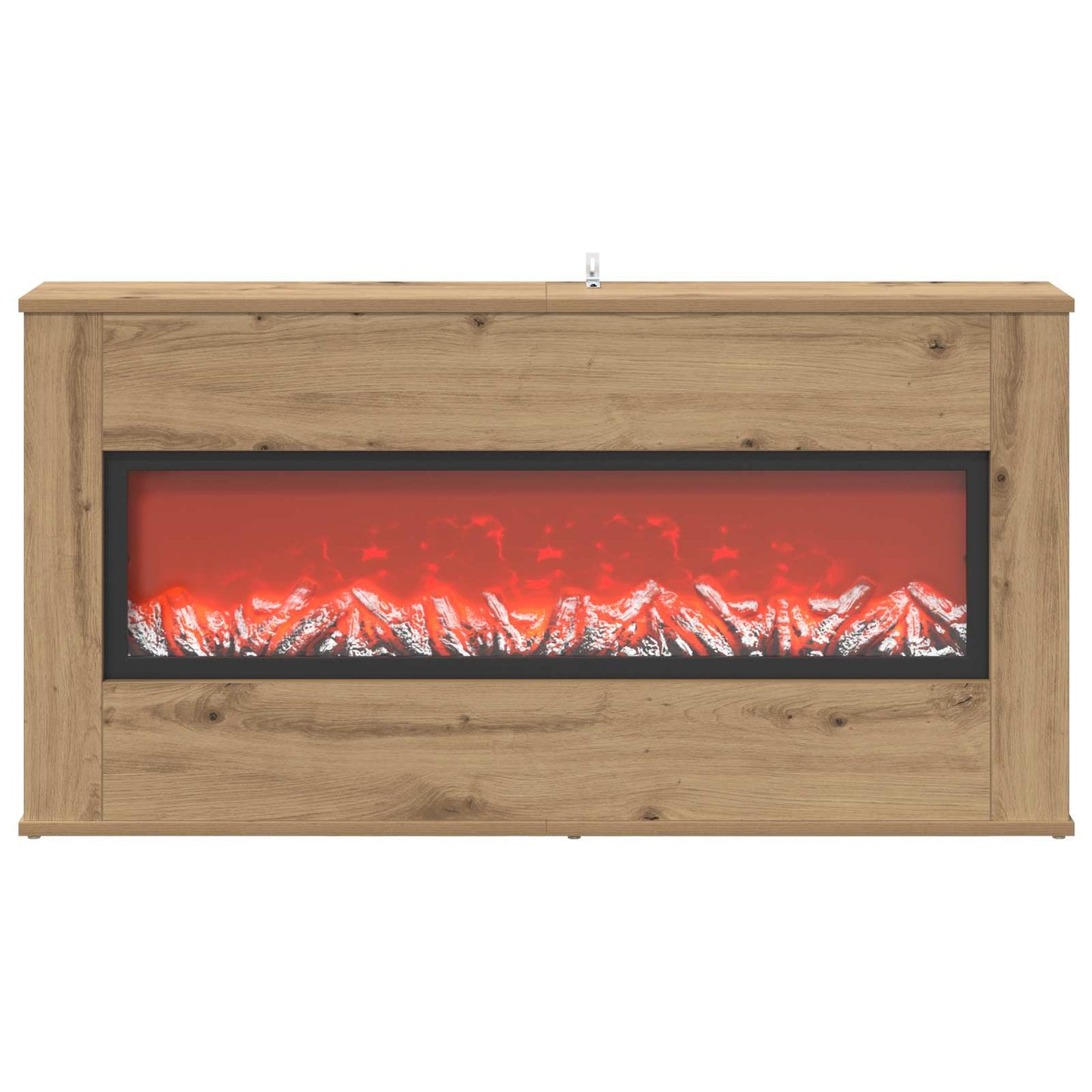 vidaXL Ηλεκτρικό τζάκι Artisan Δρυς 114 x 18 x 58,5 cm