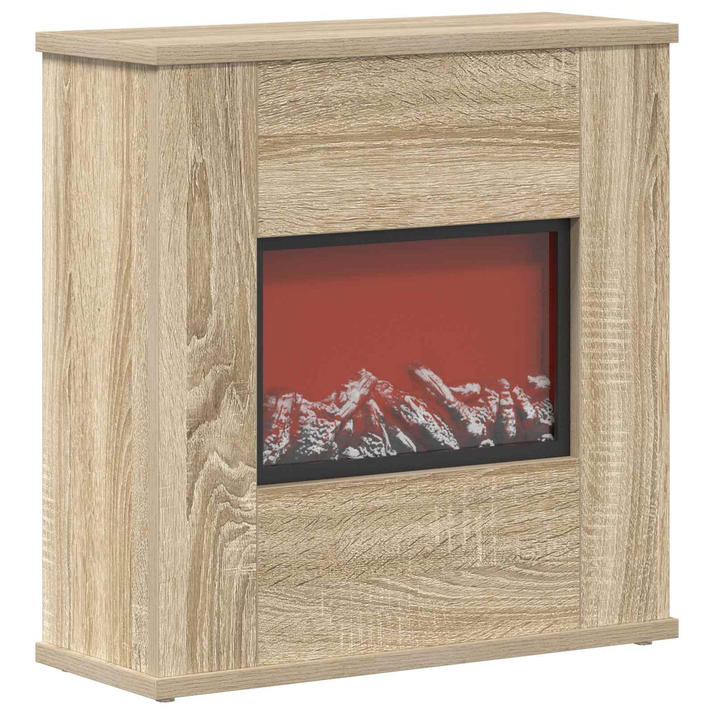 vidaXL Ηλεκτρικό τζάκι Sonoma 47 x 18 x 48 cm Επεξεργασμένο ξύλο