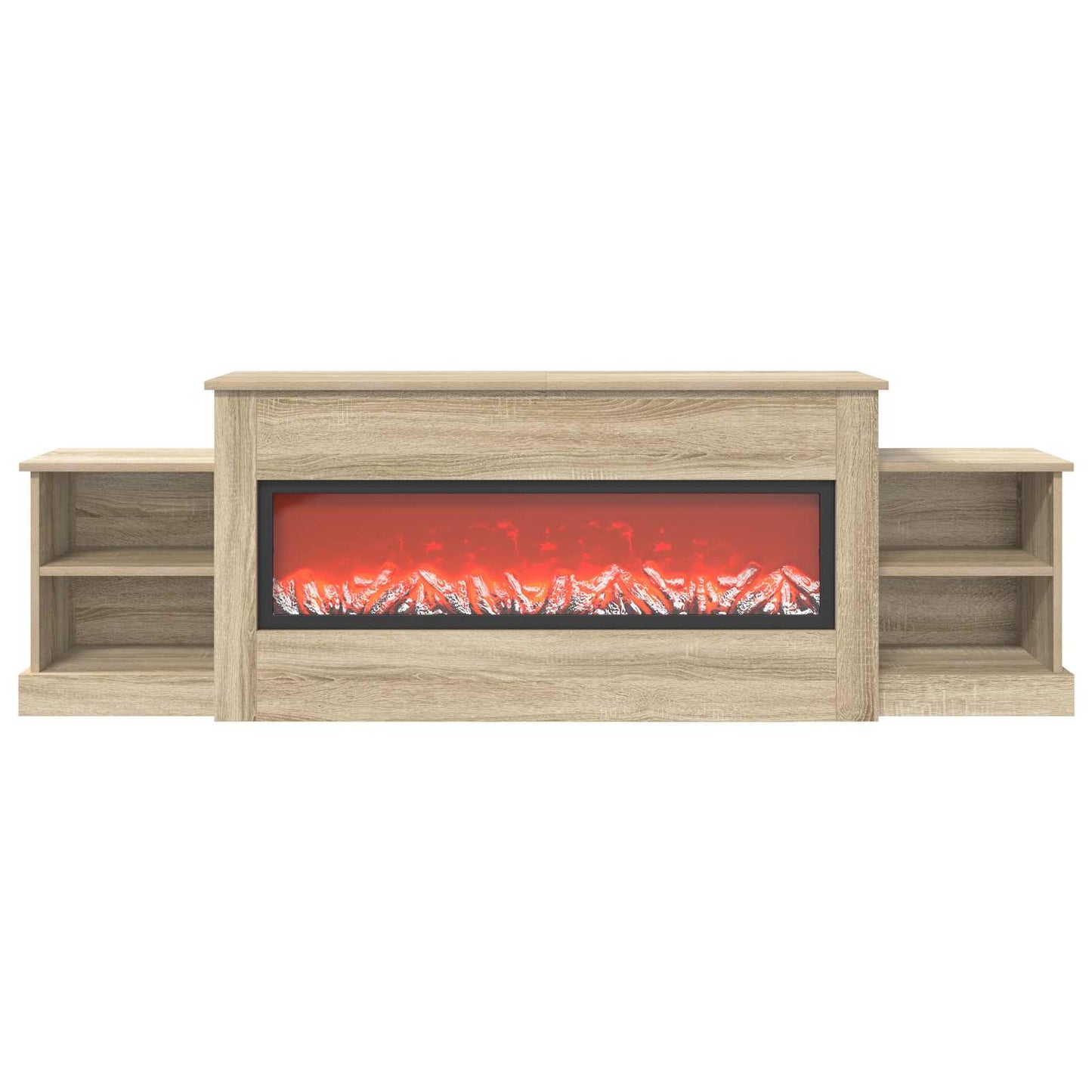 vidaXL Ηλεκτρικό τζάκι Sonoma 177 x 30 x 56,5 cm Επεξεργασμένο ξύλο
