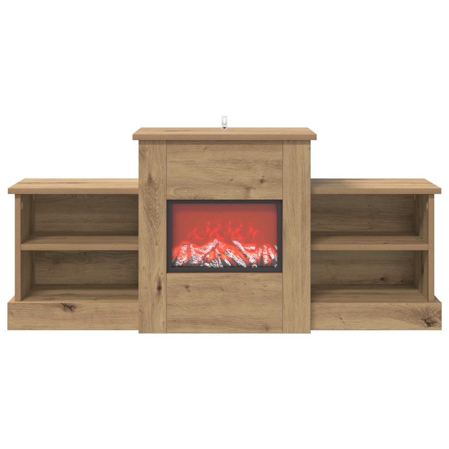 vidaXL Ηλεκτρικό τζάκι Artisan Δρυς 110 x 30 x 50 cm