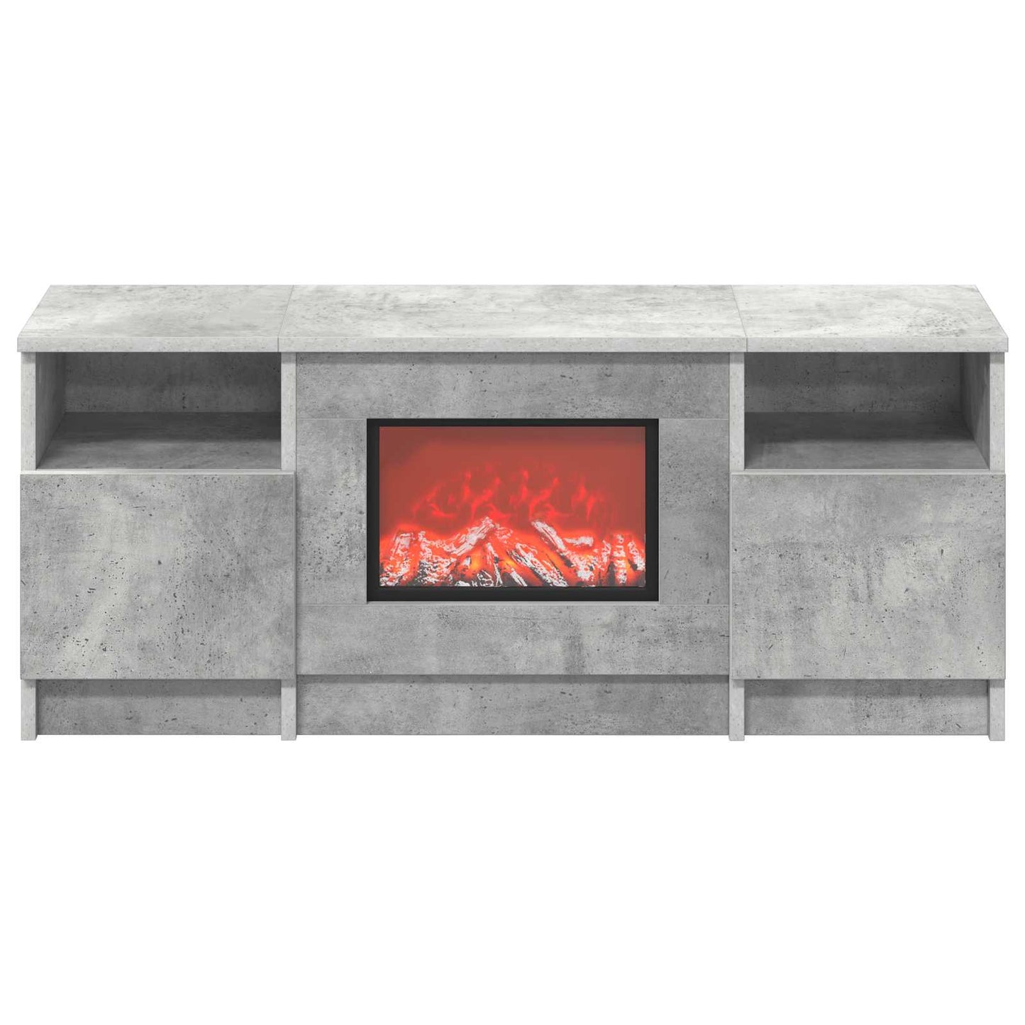 vidaXL Ηλεκτρικό τζάκι Σκυρόδεμα 98 x 28,5 x 40,5 cm