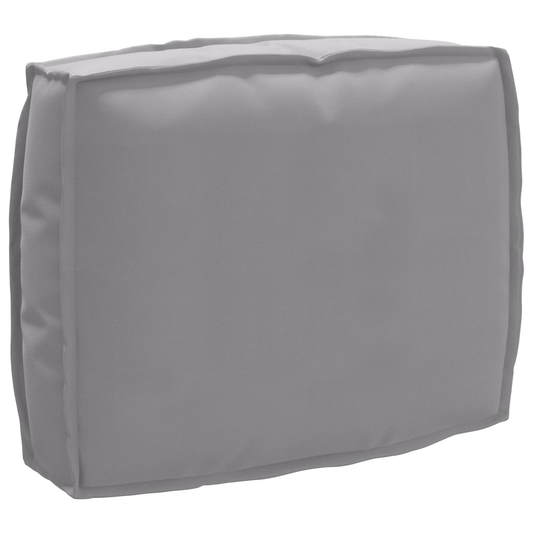 vidaXL Σετ Μαξιλαριών Πάγου 2 pcs Γκρι 50 x 50 x 12 cm Ύφασμα Oxford