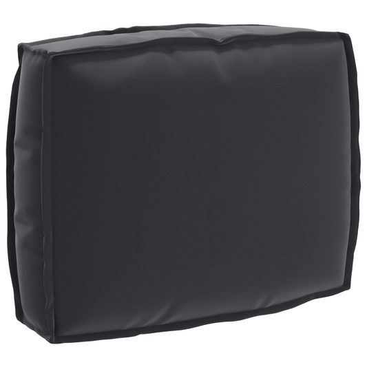 vidaXL Σετ Μαξιλαριών Πάγου 2 pcs Μαύρο 50 x 50 x 12 cm Ύφασμα Oxford