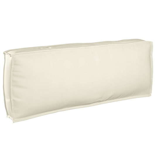 vidaXL Σετ Μαξιλαριών Πάγου 2 pcs Κρεμ 120 x 80 x 12 cm Ύφασμα Oxford
