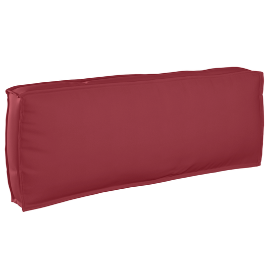 vidaXL Σετ Μαξιλαριών Πάγου 2 pcs Μπορντό 120 x 80 x 12 cm