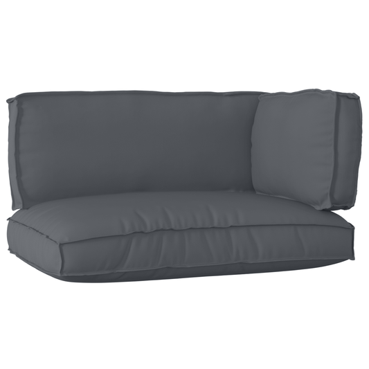 vidaXL Σετ Μαξιλαριών Πάγου 3 pcs Ανθρακί 120 x 80 x 12 cm