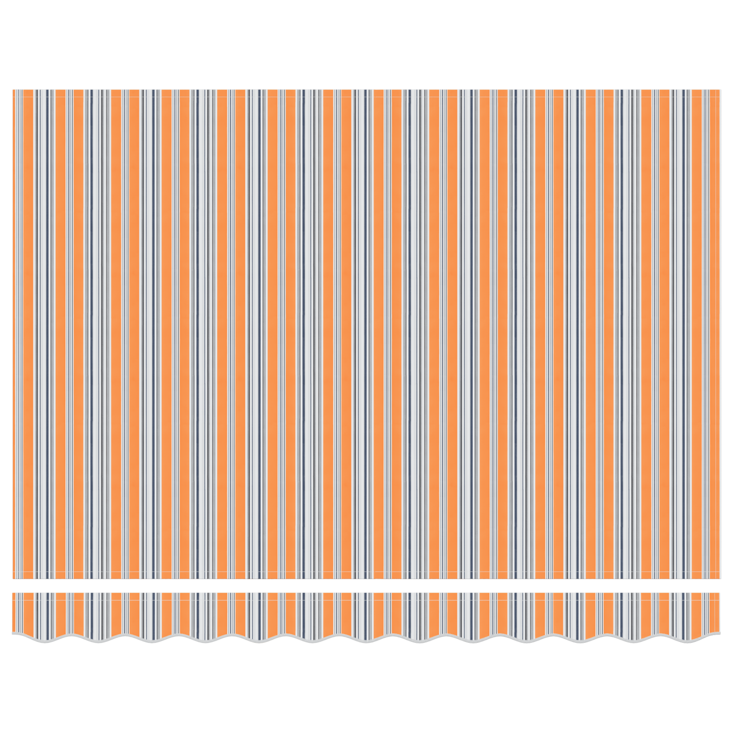 vidaXL Αυτόματη Ανασυρόμενη Τέντα Πολύχρωμη Ρίγα 350x250 cm