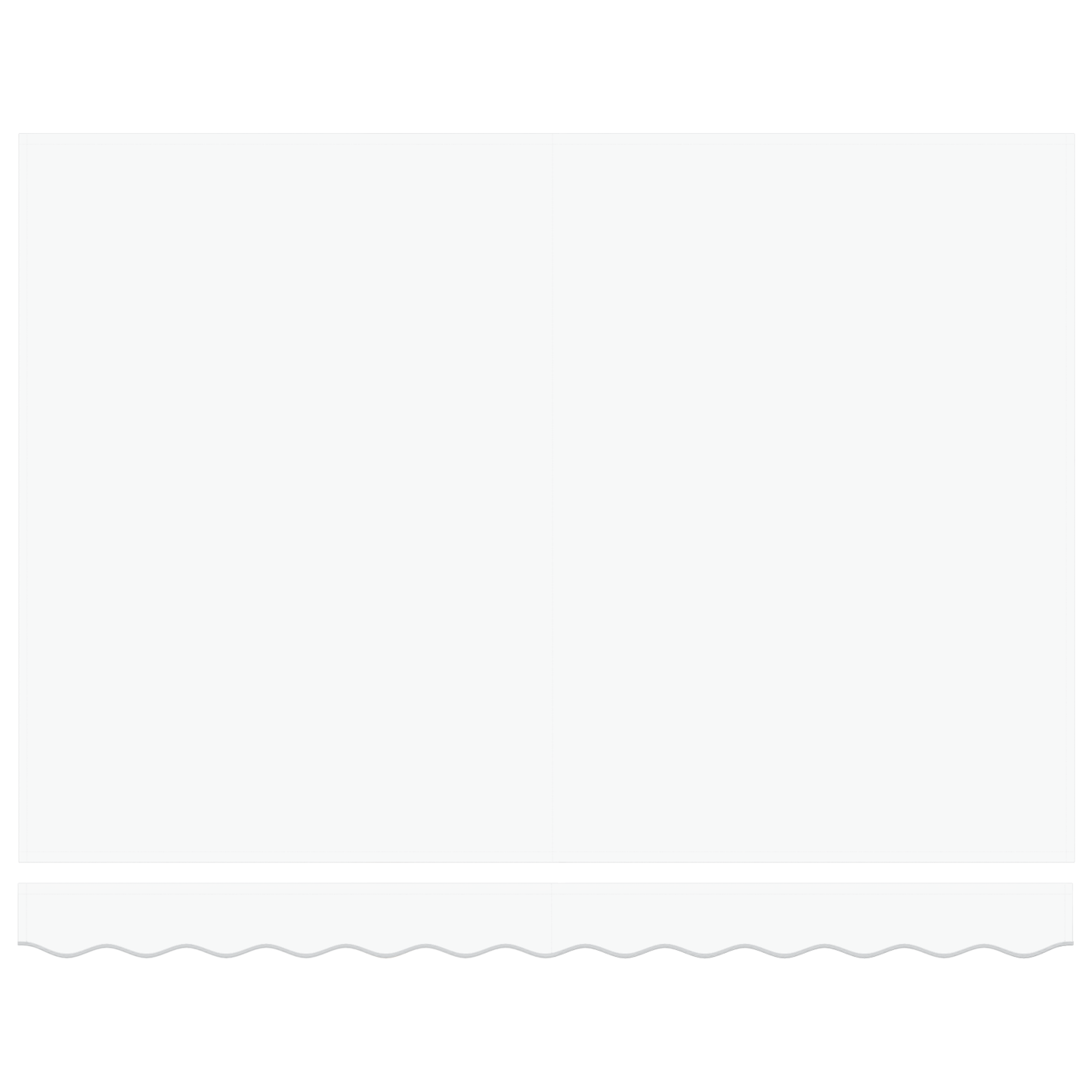 vidaXL Αυτόματη Ανασυρόμενη Τέντα Λευκή 350x250 εκ.