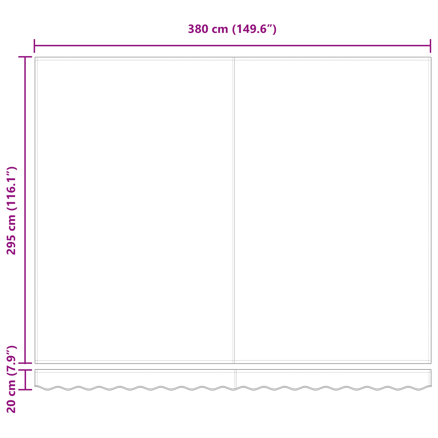 vidaXL Ανασυρόμενη Τέντα με LED Κίτρινη και Πορτοκαλί 400x350 εκ