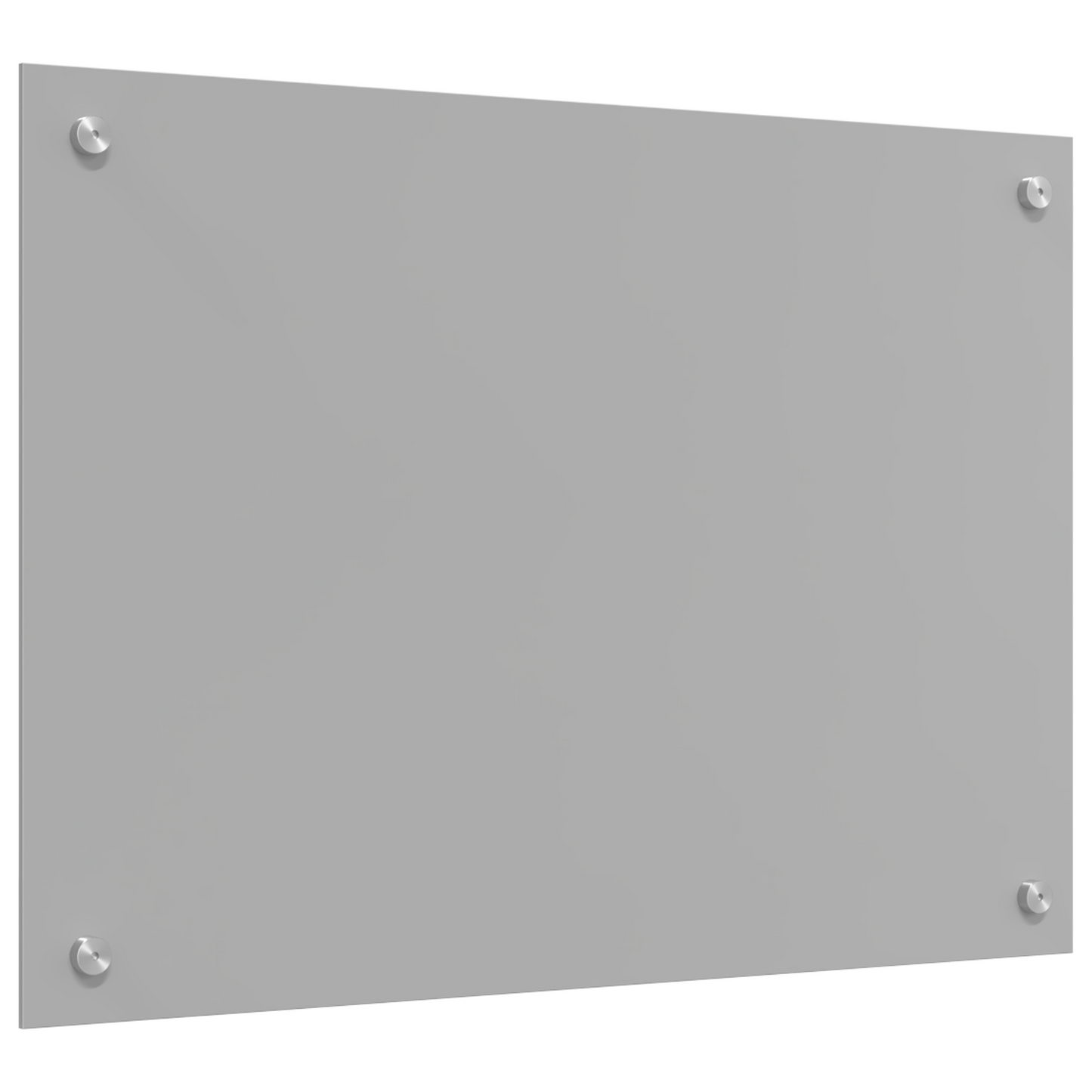 vidaXL Κουζίνα Πλακόστρωσης Φωτεινό Γκρι 70x50x0,6 εκ. Θερμοσυγκρατημένο Γυαλί