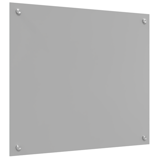 VidaXL Φωτιστικό κουζίνας Ανοιχτό Γκρι 70x60x0,6 εκ. Σκληρυμένο Γυαλί