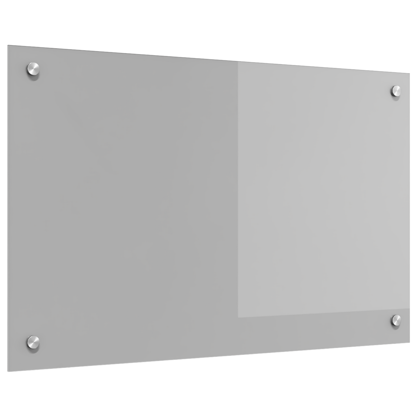 vidaXL Φωτιστικό Πίσω Τείχους Κουζίνας Ανοιχτό Γκρι 80x50x0,6 εκ Γυαλί Αντισκηνής