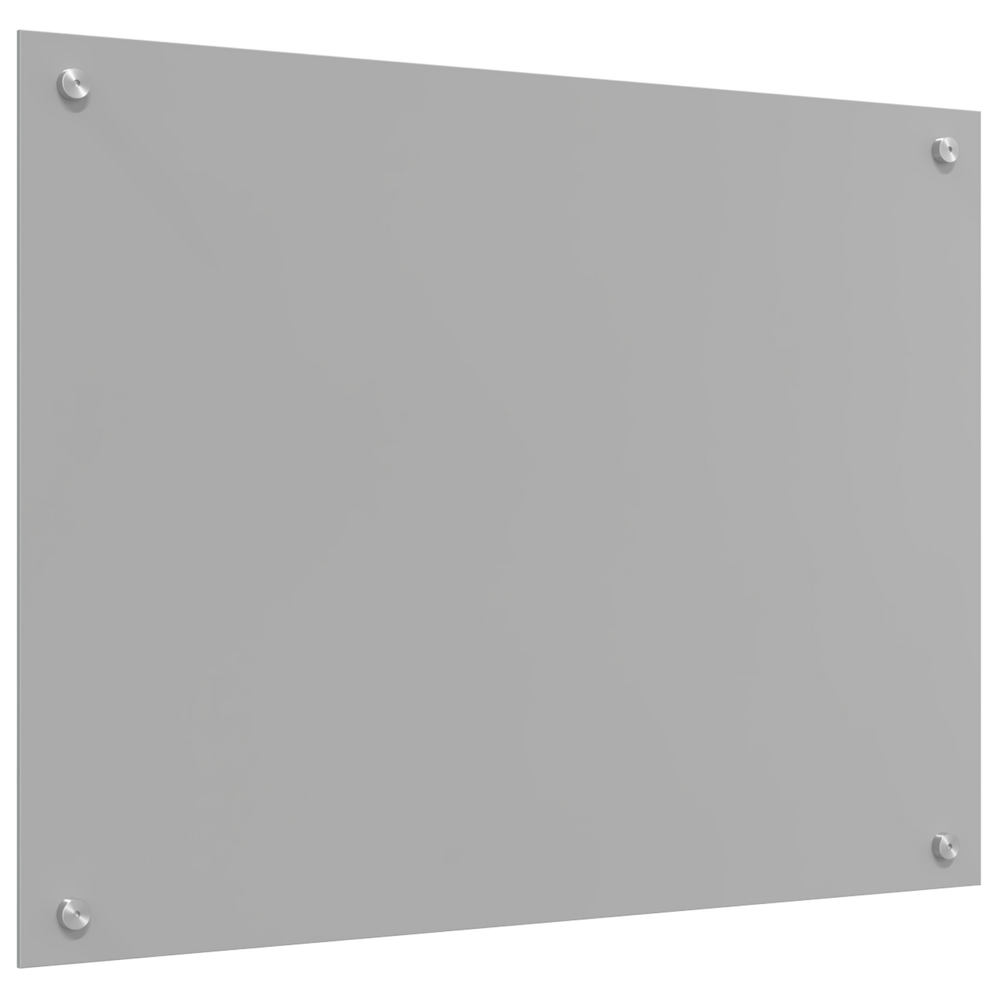 vidaXL Φωτιστικό Πίσω Τείχους Κουζίνας Ανοιχτό Γκρι 80x50x0,6 εκ Γυαλί Αντισκηνής