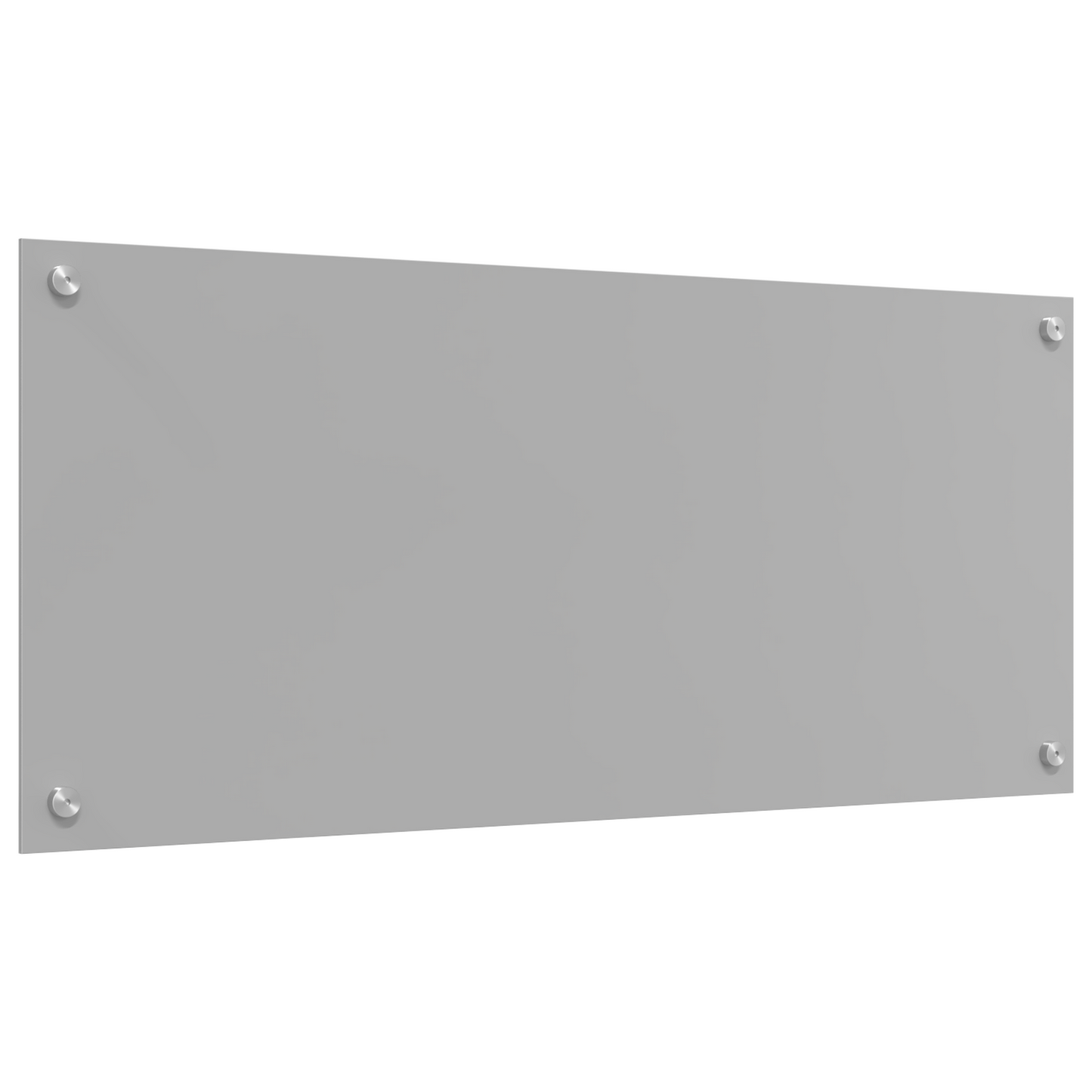 vidaXL Κουζίνα με Φόντο από Πλακάκι σε Ανοιχτό Γκρι 90x40x0,6 εκ. από Σκληρυμένο Γυαλί